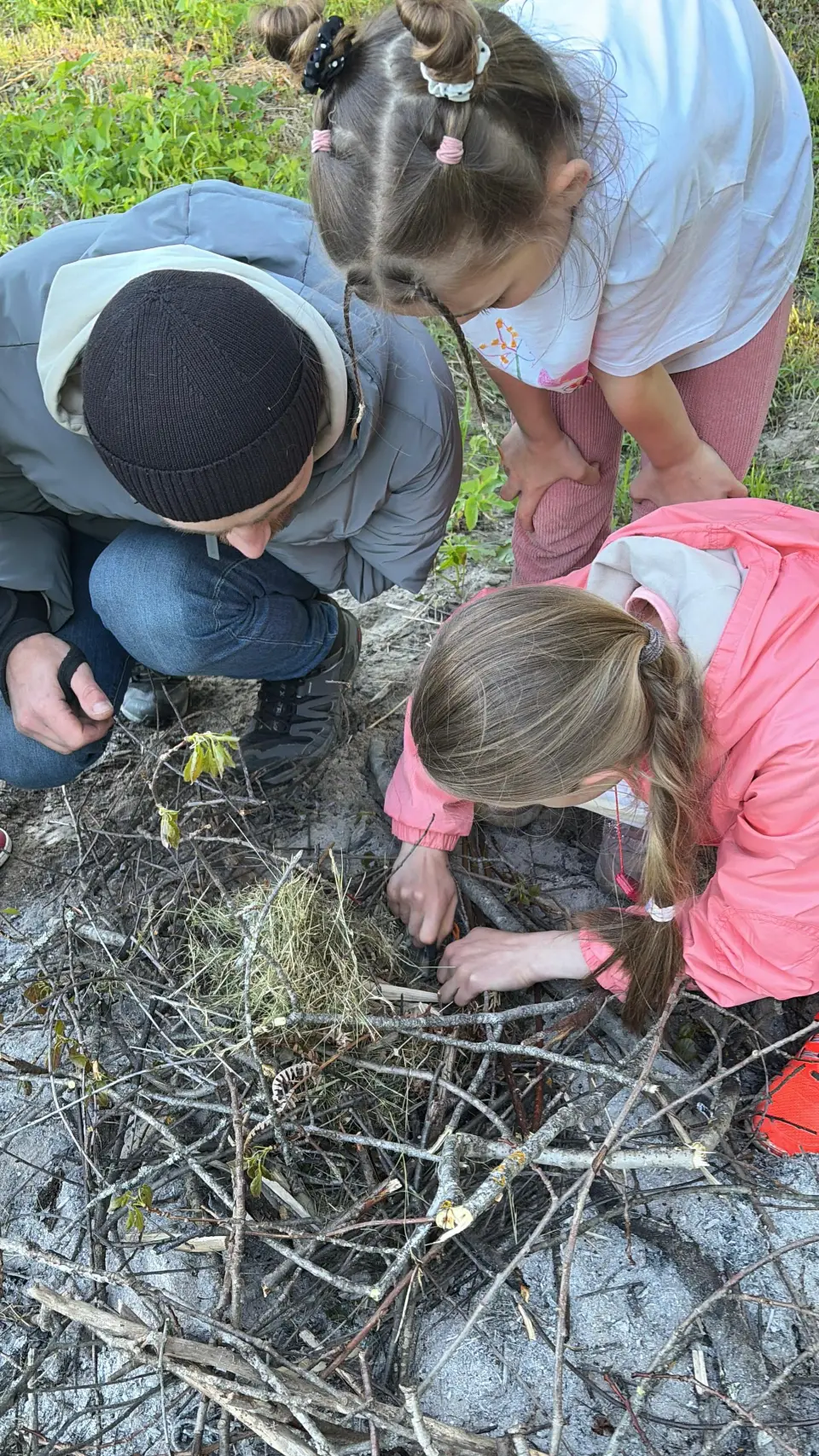 Learning outdoors in central Riga